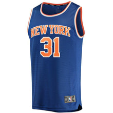Load image into Gallery viewer, Ron Baker New York Knicks Branded Fast Break Road Player Jersey Royal - Icon Edition