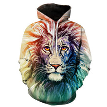 Load image into Gallery viewer, 3D Lion Style Hoodie V20 (Check your size details in description)