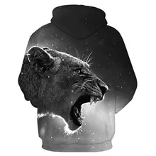 Load image into Gallery viewer, 3D Lion Style Hoodie V22 (Check your size details in description)