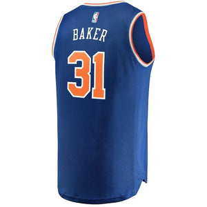 Ron Baker New York Knicks Branded Fast Break Road Player Jersey Royal - Icon Edition
