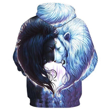 Load image into Gallery viewer, 3D Lion Style Hoodie V3 (Check your size details in description)
