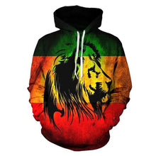 Load image into Gallery viewer, 3D Lion Style Hoodie V11 (Check your size details in description)