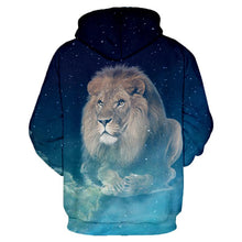 Load image into Gallery viewer, 3D Lion Style Hoodie V10 (Check your size details in description)