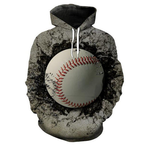 Baseball 3D hoodie V8 (Check your size in description)