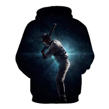 Load image into Gallery viewer, Baseball 3D hoodie V5 (Check your size in description)