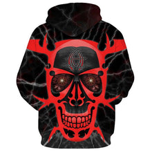 Load image into Gallery viewer, 3D Bloody skull printed hip hop hoodie sweatshirt fashion streetwear EUR SIZE