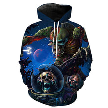 Load image into Gallery viewer, 3D Skull Hoodie Collection V1