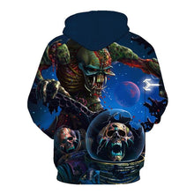 Load image into Gallery viewer, 3D Skull Hoodie Collection V1