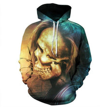 Load image into Gallery viewer, 3D Skull Hoodie Collection V2