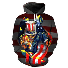 Load image into Gallery viewer, 3D Skull Hoodie Collection V2