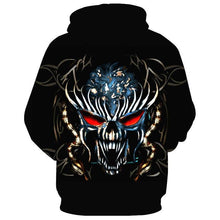 Load image into Gallery viewer, 3D Skull Hoodie Collection V2