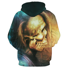 Load image into Gallery viewer, 3D Skull Hoodie Collection V2