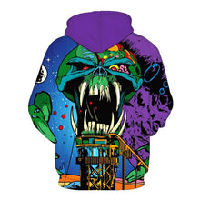 Load image into Gallery viewer, 3D Skull Hoodie Collection V2