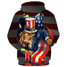 Load image into Gallery viewer, 3D Skull Hoodie Collection V2