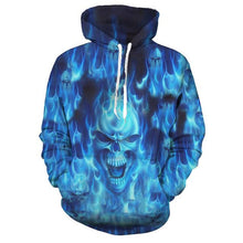 Load image into Gallery viewer, 3D Skull Hoodie Collection V3