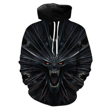 Load image into Gallery viewer, 3D Skull Hoodie Collection V4
