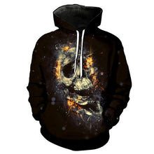Load image into Gallery viewer, 3D Skull Hoodie Collection V5
