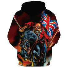 Load image into Gallery viewer, 3D Skull Hoodie Collection V5