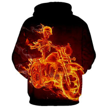 Load image into Gallery viewer, 3D Skull Hoodie Collection V5
