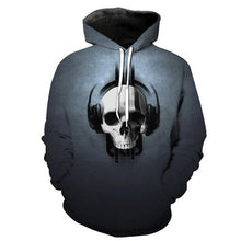 Load image into Gallery viewer, 3D Skull Hoodie Collection V6