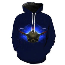 Load image into Gallery viewer, 3D Skull Hoodie Collection V6
