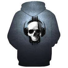 Load image into Gallery viewer, 3D Skull Hoodie Collection V6