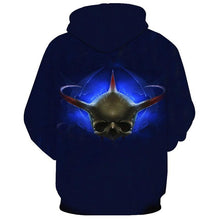Load image into Gallery viewer, 3D Skull Hoodie Collection V6