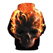 Load image into Gallery viewer, 3D Skull Hoodie Collection V8