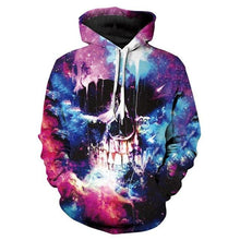 Load image into Gallery viewer, 3D Skull Hoodie Collection V9