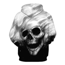 Load image into Gallery viewer, 3D Skull Hoodie Collection V9