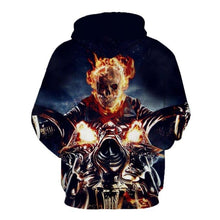 Load image into Gallery viewer, 3D Skull Hoodie Collection V10