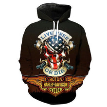 Load image into Gallery viewer, 3D Skull Hoodie Collection V11