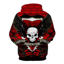 Load image into Gallery viewer, 3D Skull Hoodie Collection V11