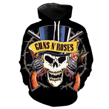 Load image into Gallery viewer, 3D Skull Hoodie Collection V12