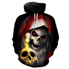 Load image into Gallery viewer, 3D Skull Hoodie Collection V12