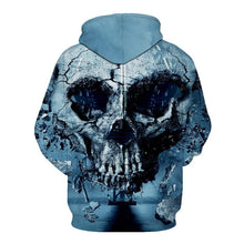 Load image into Gallery viewer, 3D Skull Hoodie Collection V12