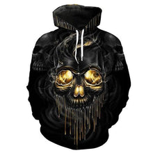 Load image into Gallery viewer, 3D Skull Hoodie Collection V20