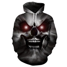 Load image into Gallery viewer, 3D Skull Hoodie Collection V20