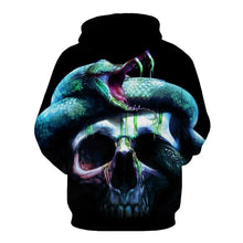 Load image into Gallery viewer, 3D Skull Hoodie Collection V20