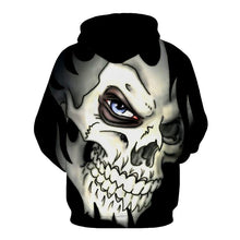 Load image into Gallery viewer, 3D Skull Hoodie Collection V20