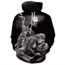 Load image into Gallery viewer, 3D Skull Hoodie Collection V18
