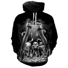 Load image into Gallery viewer, 3D Skull Hoodie Collection V18
