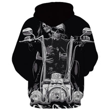 Load image into Gallery viewer, 3D Skull Hoodie Collection V18