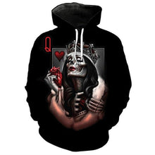Load image into Gallery viewer, 3D Skull Hoodie Collection V19
