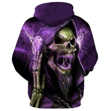 Load image into Gallery viewer, 3D Skull Hoodie Collection V13