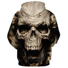 Load image into Gallery viewer, 3D Skull Hoodie Collection V14