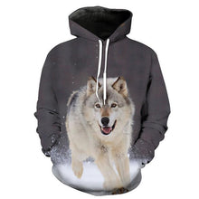 Load image into Gallery viewer, 3D Wolf Hoodie Collection V1