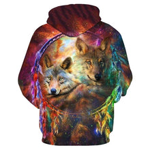Load image into Gallery viewer, 3D Wolf Hoodie Collection V1