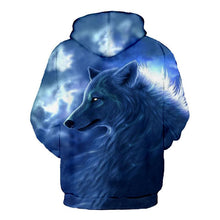 Load image into Gallery viewer, 3D Wolf Hoodie Collection V1