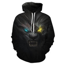 Load image into Gallery viewer, 3D Wolf Hoodie Collection V2